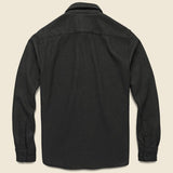 CPO Wool Shirt - Black - Schott - STAG Provisions - Tops - L/S Woven - Overshirt