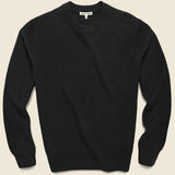 Cashmere Jordan Sweater - Black - Alex Mill - STAG Provisions - Tops - Sweater