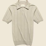 Knit Jacobs Polo - Peyote Sand - Far Afield - STAG Provisions - Tops - S/S Knit