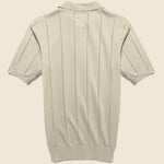 Knit Jacobs Polo - Peyote Sand - Far Afield - STAG Provisions - Tops - S/S Knit