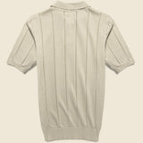 Knit Jacobs Polo - Peyote Sand - Far Afield - STAG Provisions - Tops - S/S Knit