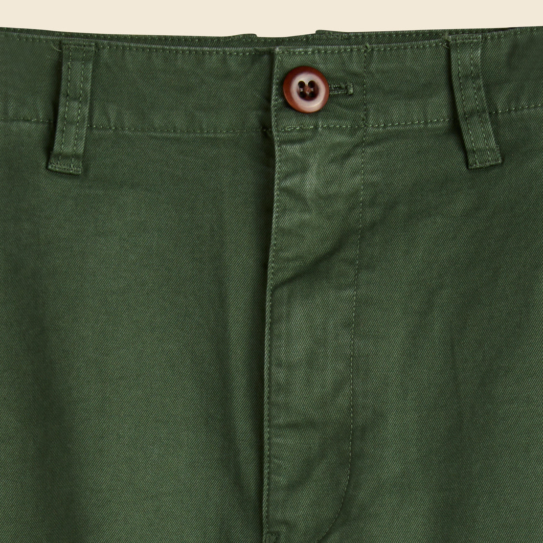 Nellie Utility Chino Pant - Pine Needle - Alex Mill - STAG Provisions - W - Pants - Twill