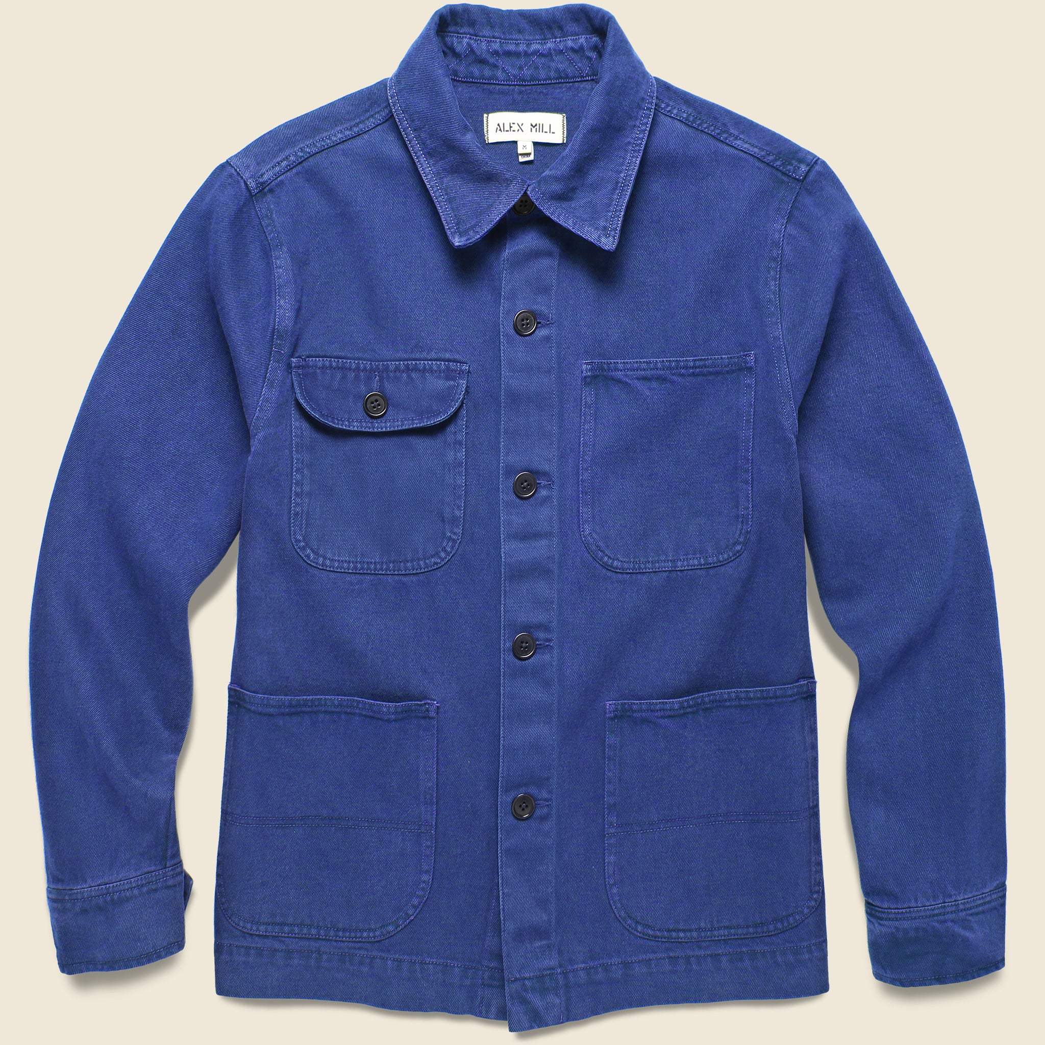 Denim Work Jacket - Navy