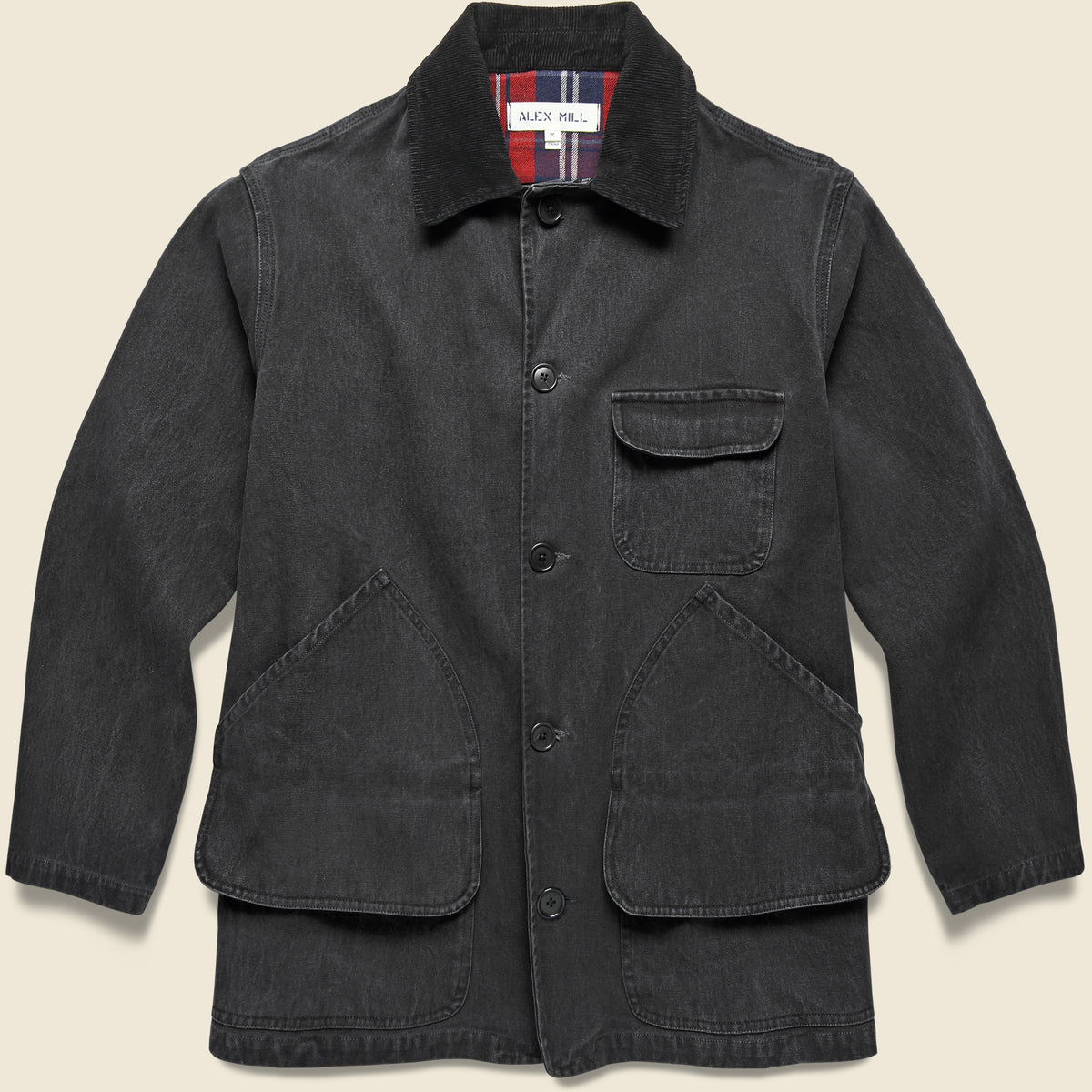 Alex Mill Men's Vintage Wash Denim Work Jacket