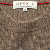 Cashmere Jordan Sweater - Walnut - Alex Mill - STAG Provisions - Tops - Sweater