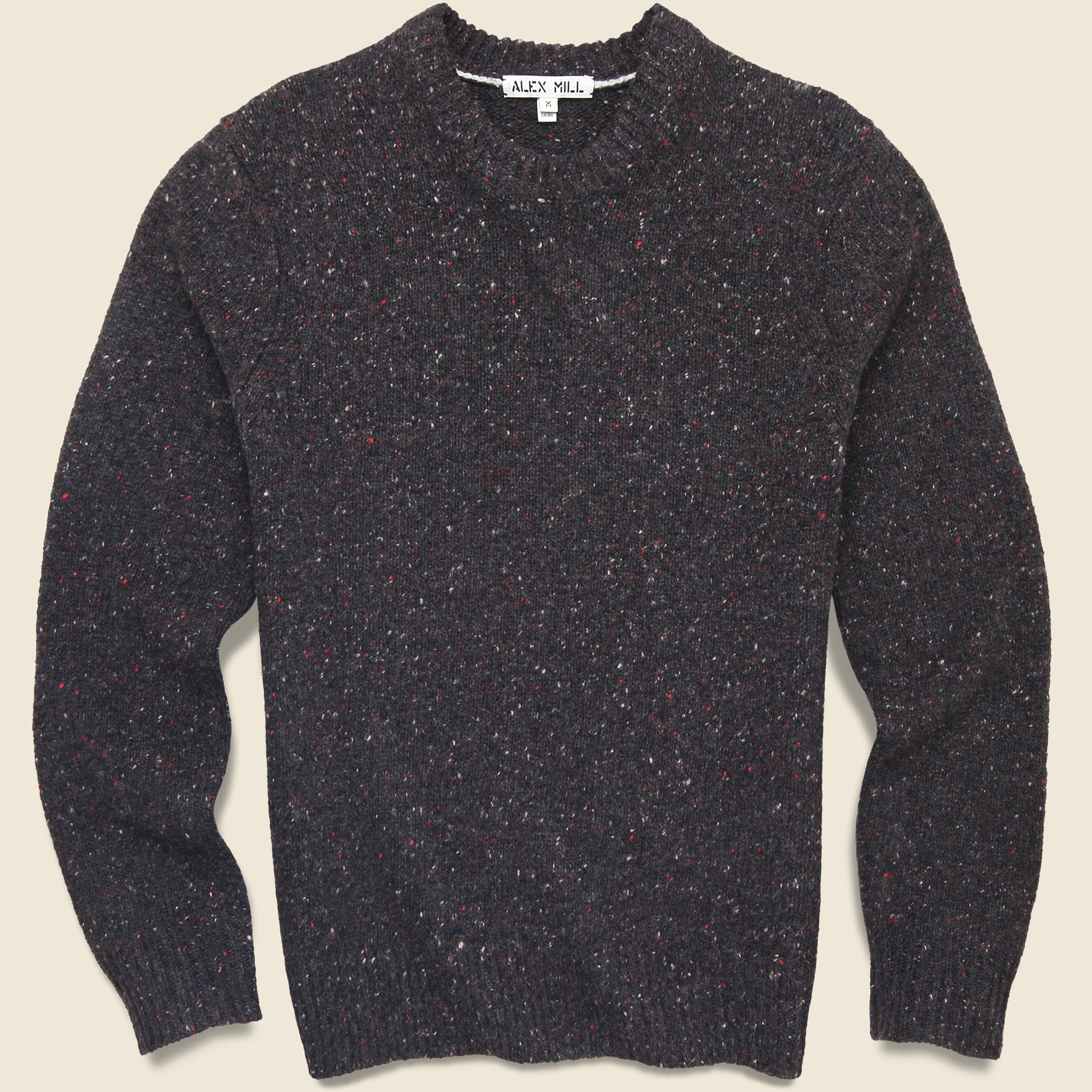 Donegal Wool Sweater - Pinot Noir - Alex Mill - STAG Provisions - Tops - Sweater