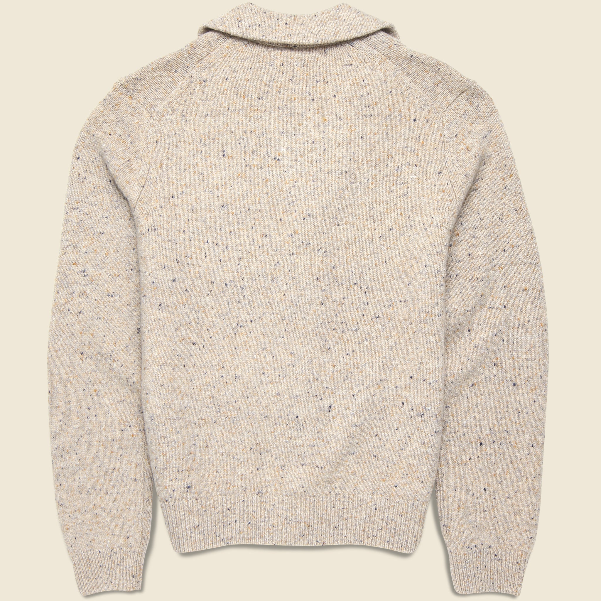 Donegal Mitchell Cardigan - Oatmeal - Alex Mill - STAG Provisions - Tops - Sweater