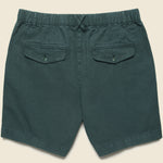 7" Herringbone Pull On Short - Rainforest - Alex Mill - STAG Provisions - Shorts - Solid