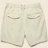 7" Herringbone Pull On Short - Stoneware - Alex Mill - STAG Provisions - Shorts - Solid