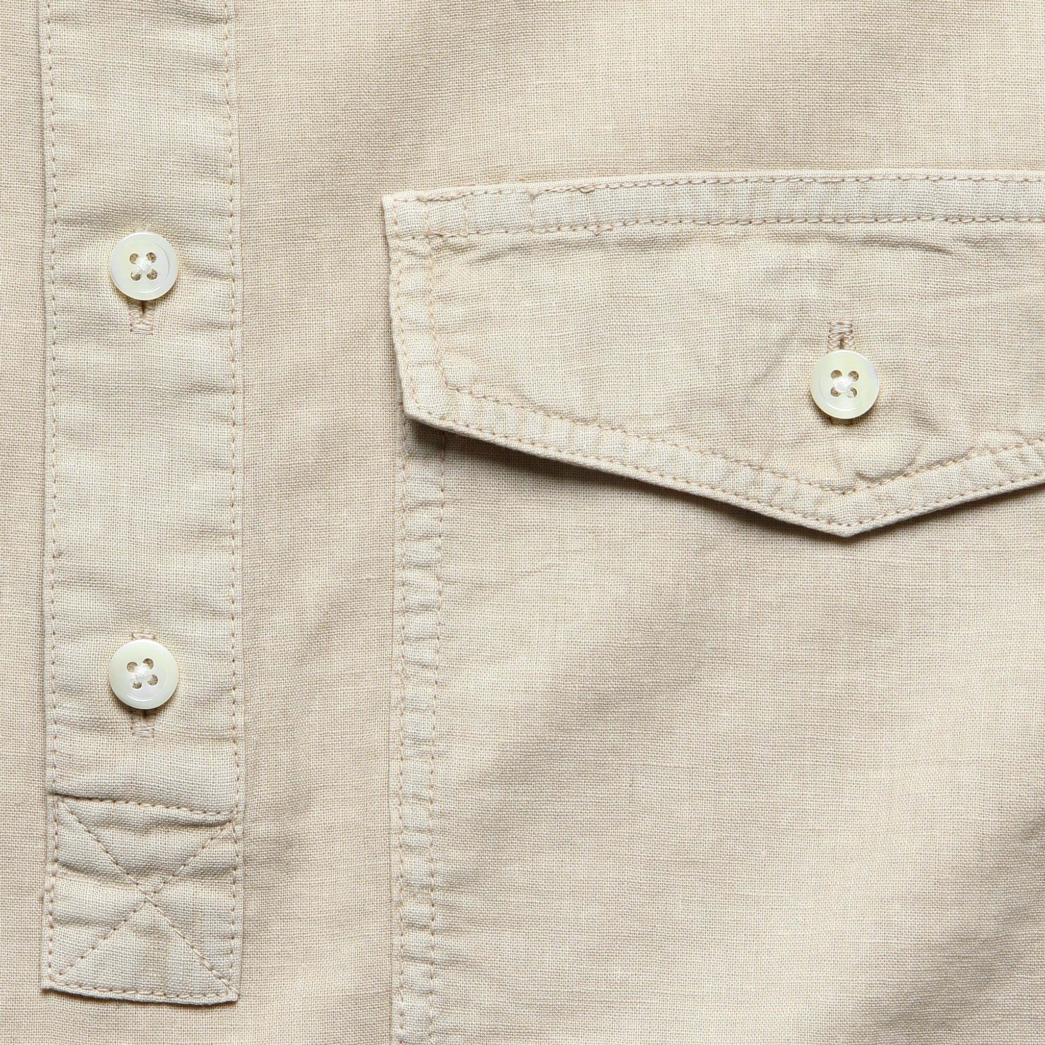 Carter Popover - Ecru - Alex Mill - STAG Provisions - Tops - L/S Woven - Solid