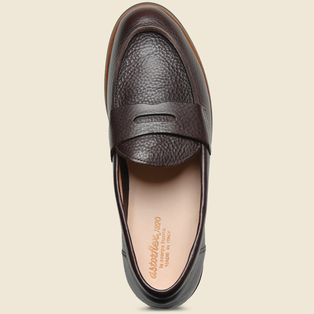 Astroflex Loafers Astorflex Patnoflex Loafer - Previous Season - Tan Leather  main image 4