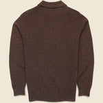 Knit Polo - Brown - BEAMS+ - STAG Provisions - Tops - Sweater
