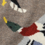 Crew Intarsia Duck Sweater - Beige - BEAMS+ - STAG Provisions - Tops - Sweater