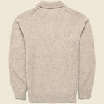 Knit Polo - Beige - BEAMS+ - STAG Provisions - Tops - Sweater