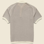 Washi Knit Polo - White - BEAMS+ - STAG Provisions - Tops - S/S Knit