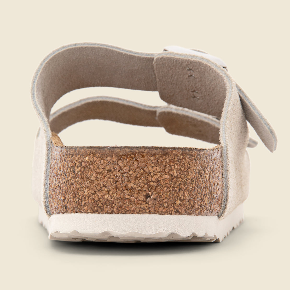 Arizona Suede Sandal - Antique White/Suede - Birkenstock - STAG Provisions - Shoes - Sandals / Flops