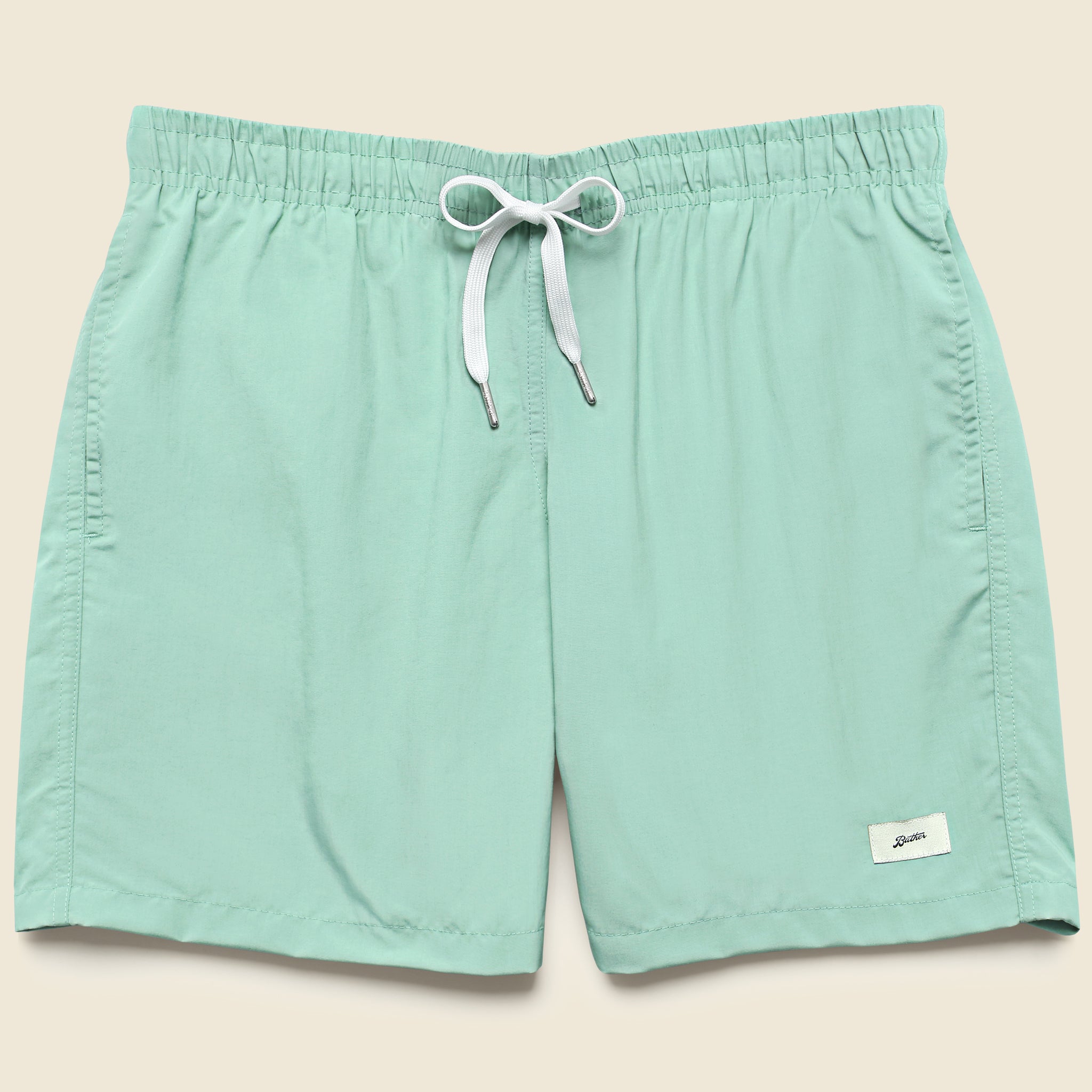 5.5" Solid Swim Trunks - Sea Foam - Bather - STAG Provisions - Shorts - Swim