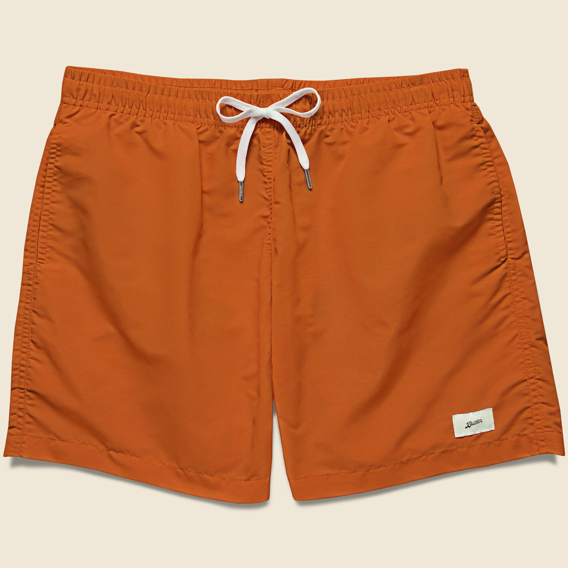 Bather Solid Swim Trunk - Ginger