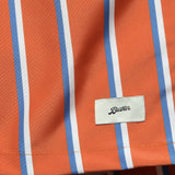 5.5" Fine Stripe Swim Trunks - Orange/Blue/White - Bather - STAG Provisions - Shorts - Swim