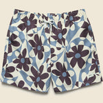 5.5" Daisy Trip Swim Trunks - Pastel - Bather - STAG Provisions - Shorts - Swim