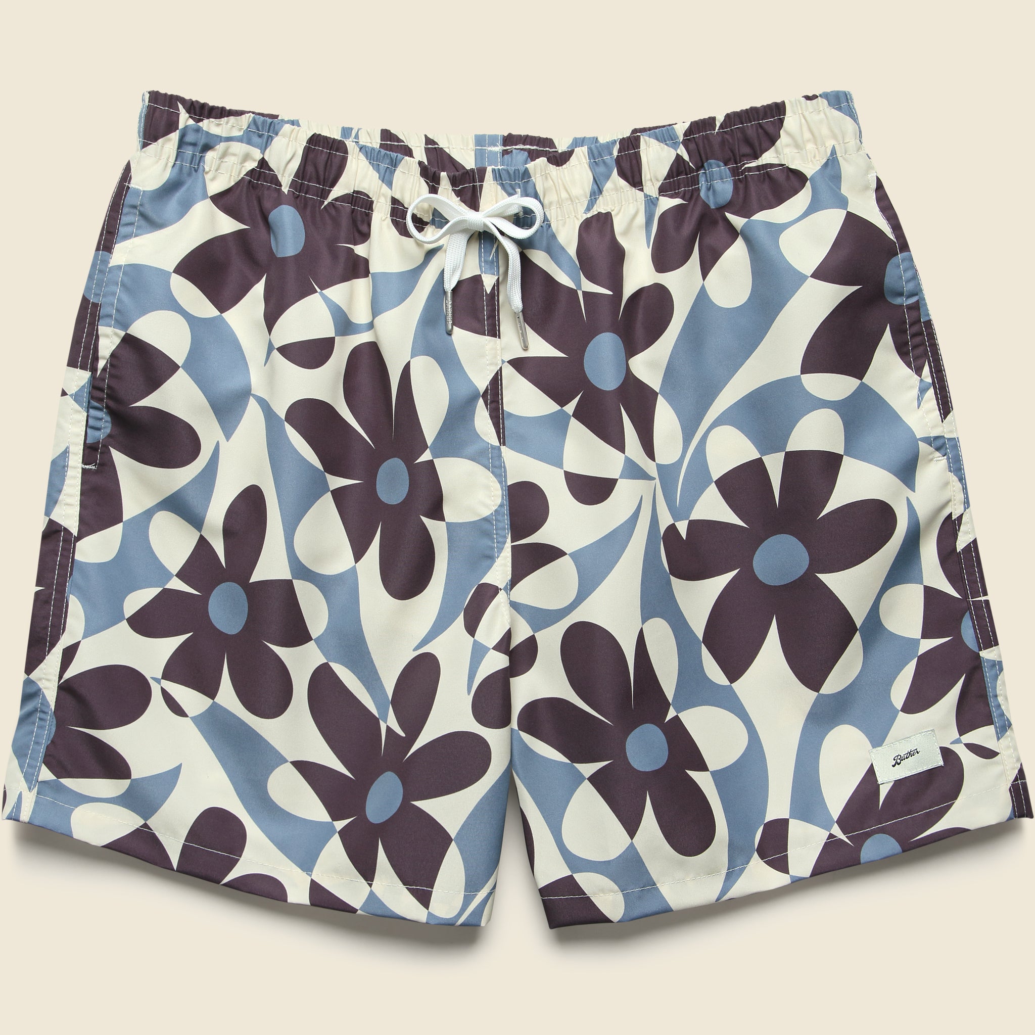 5.5" Daisy Trip Swim Trunks - Pastel - Bather - STAG Provisions - Shorts - Swim