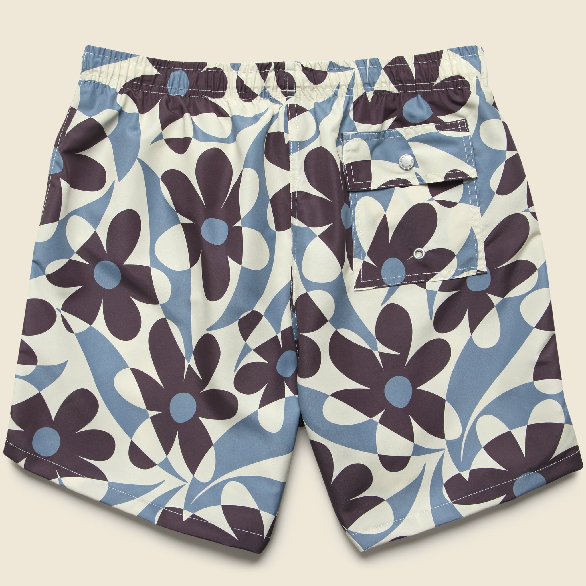 5.5" Daisy Trip Swim Trunks - Pastel - Bather - STAG Provisions - Shorts - Swim