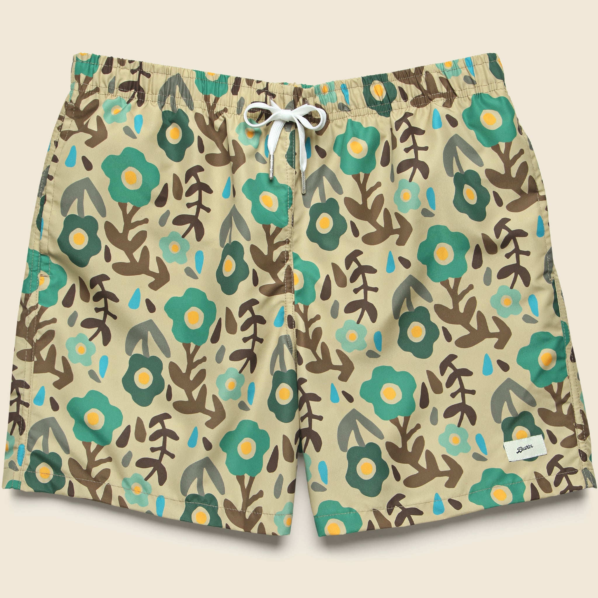 5.5" Desert Meadow Swim Trunks - Multi - Bather - STAG Provisions - Shorts - Swim