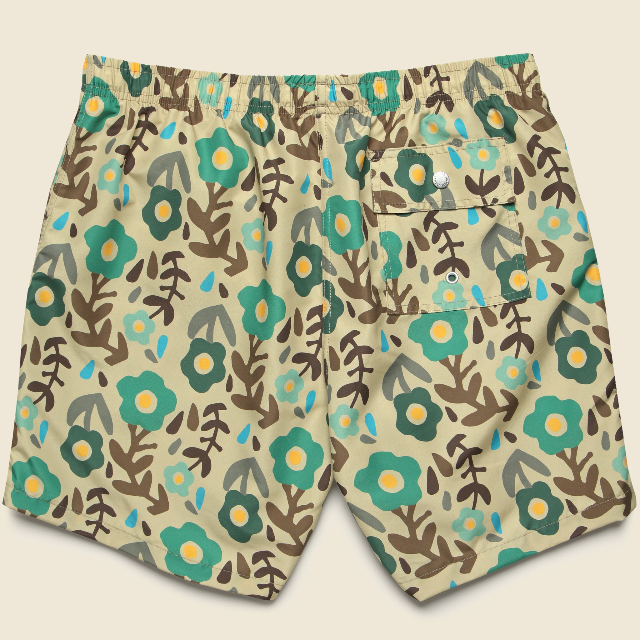 5.5" Desert Meadow Swim Trunks - Multi - Bather - STAG Provisions - Shorts - Swim