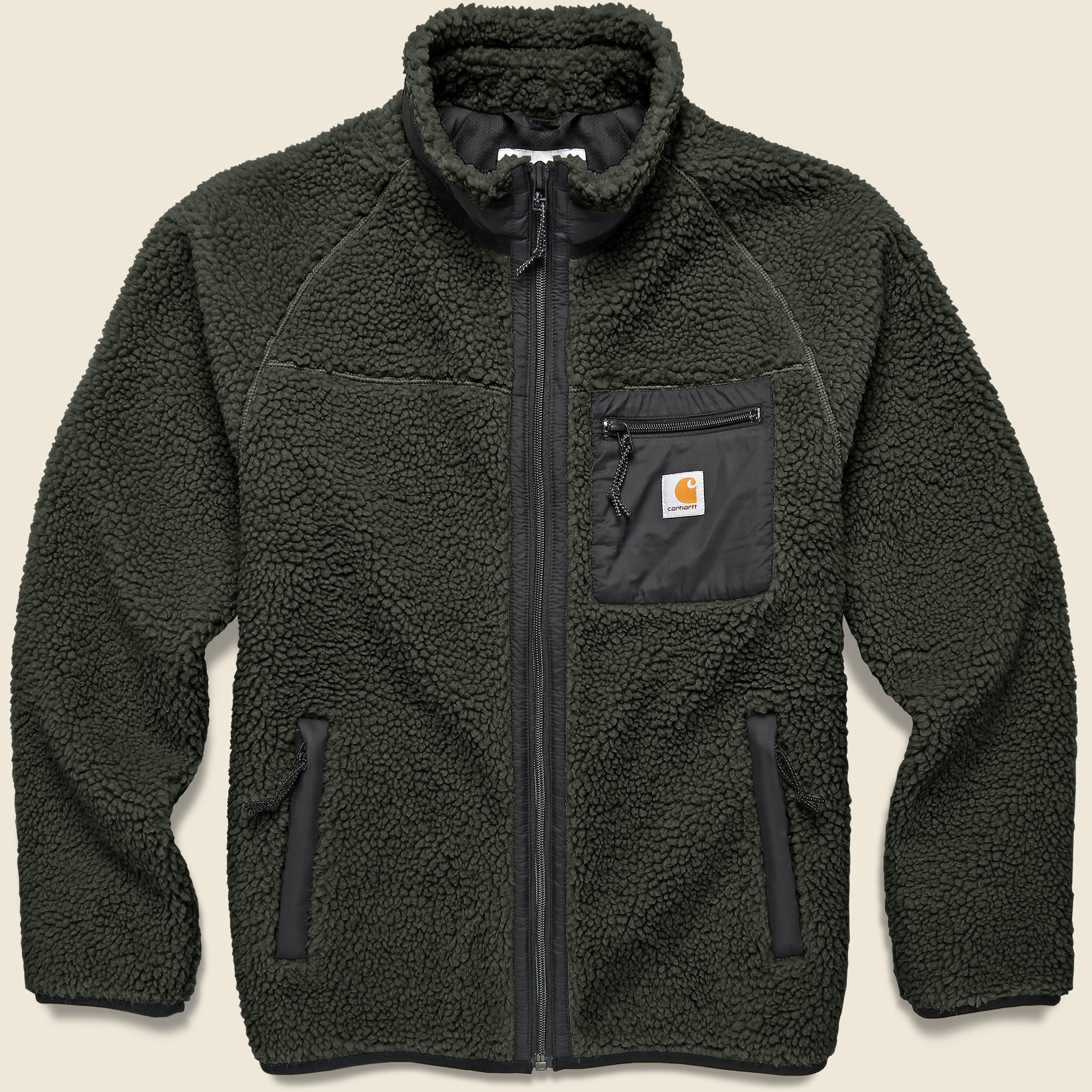 Carhartt Fleece Jacket Carhartt Prentis Black Carhartt WIP Prentis