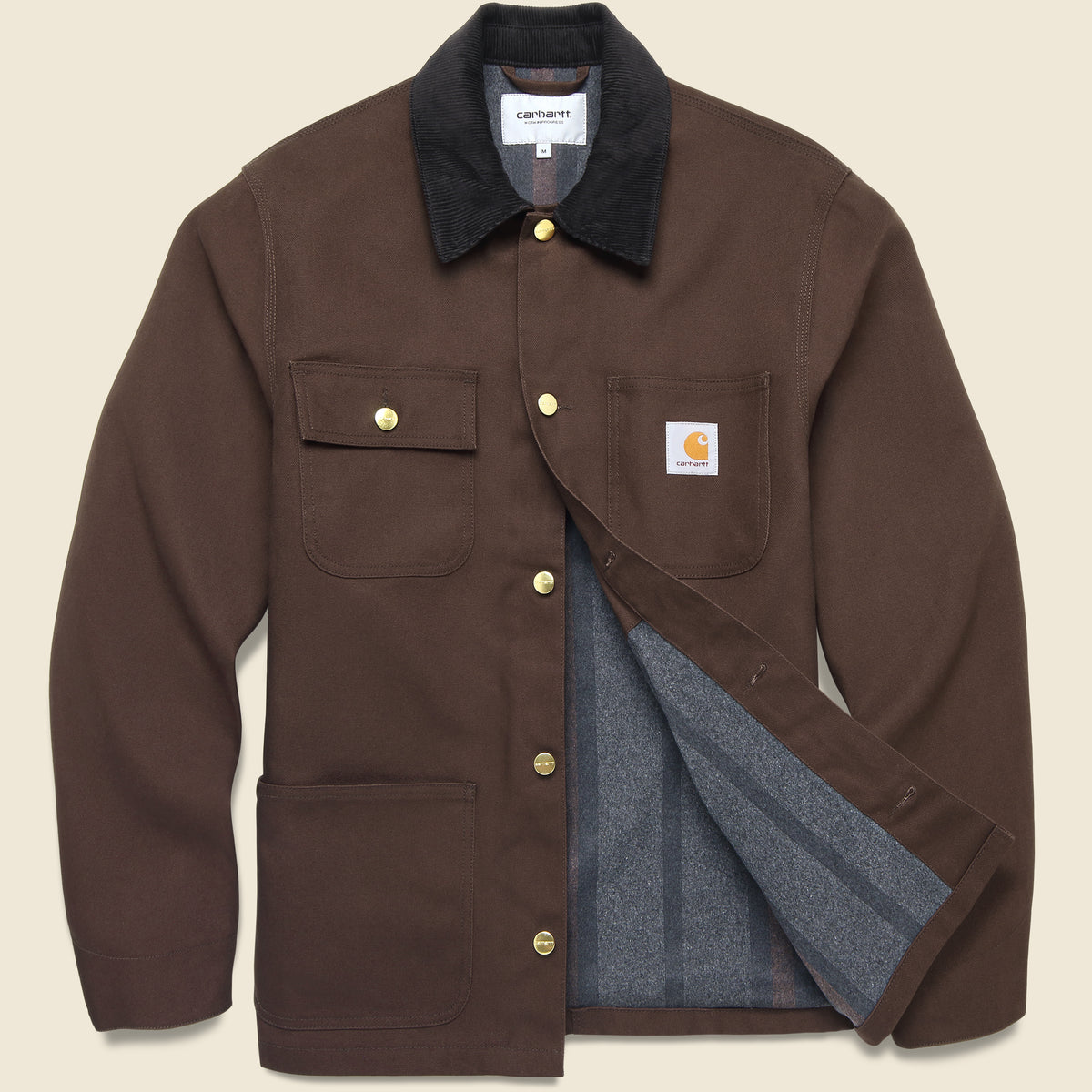 Michigan Coat - Tobacco/Black