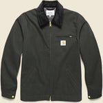Blanket Lined Detroit Jacket - Olive/Black - Carhartt WIP - STAG Provisions - Outerwear - Coat / Jacket
