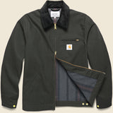 Blanket Lined Detroit Jacket - Olive/Black - Carhartt WIP - STAG Provisions - Outerwear - Coat / Jacket
