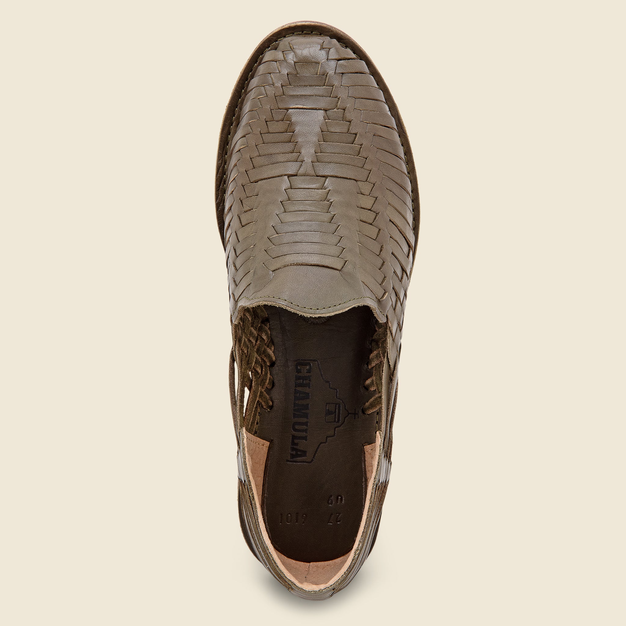 Cancun Huarache - Olive - Chamula - STAG Provisions - Shoes - Sandals / Flops