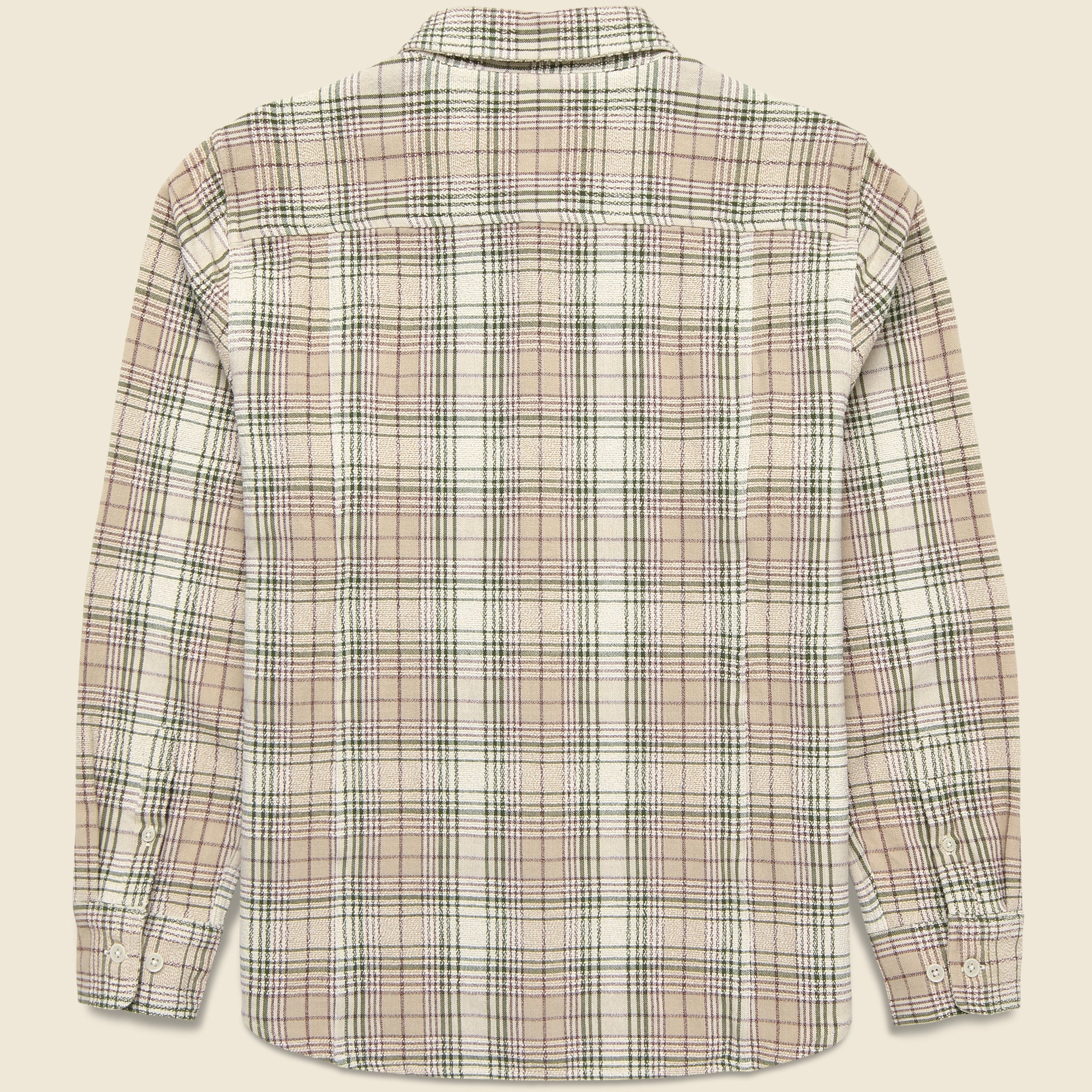Birch Shirt - Natural - Corridor - STAG Provisions - Tops - L/S Woven - Plaid