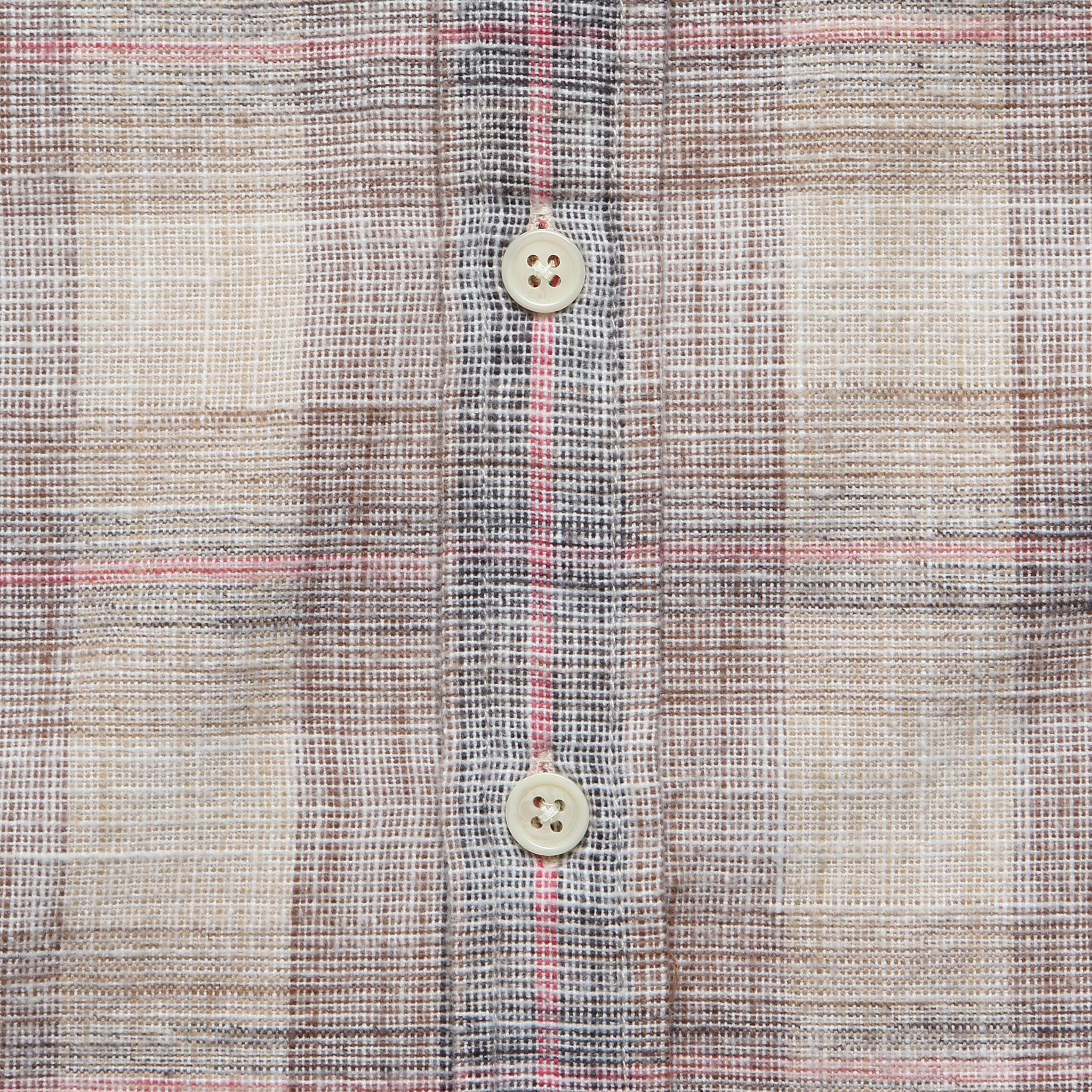 Rosewood Plaid Shirt - Natural