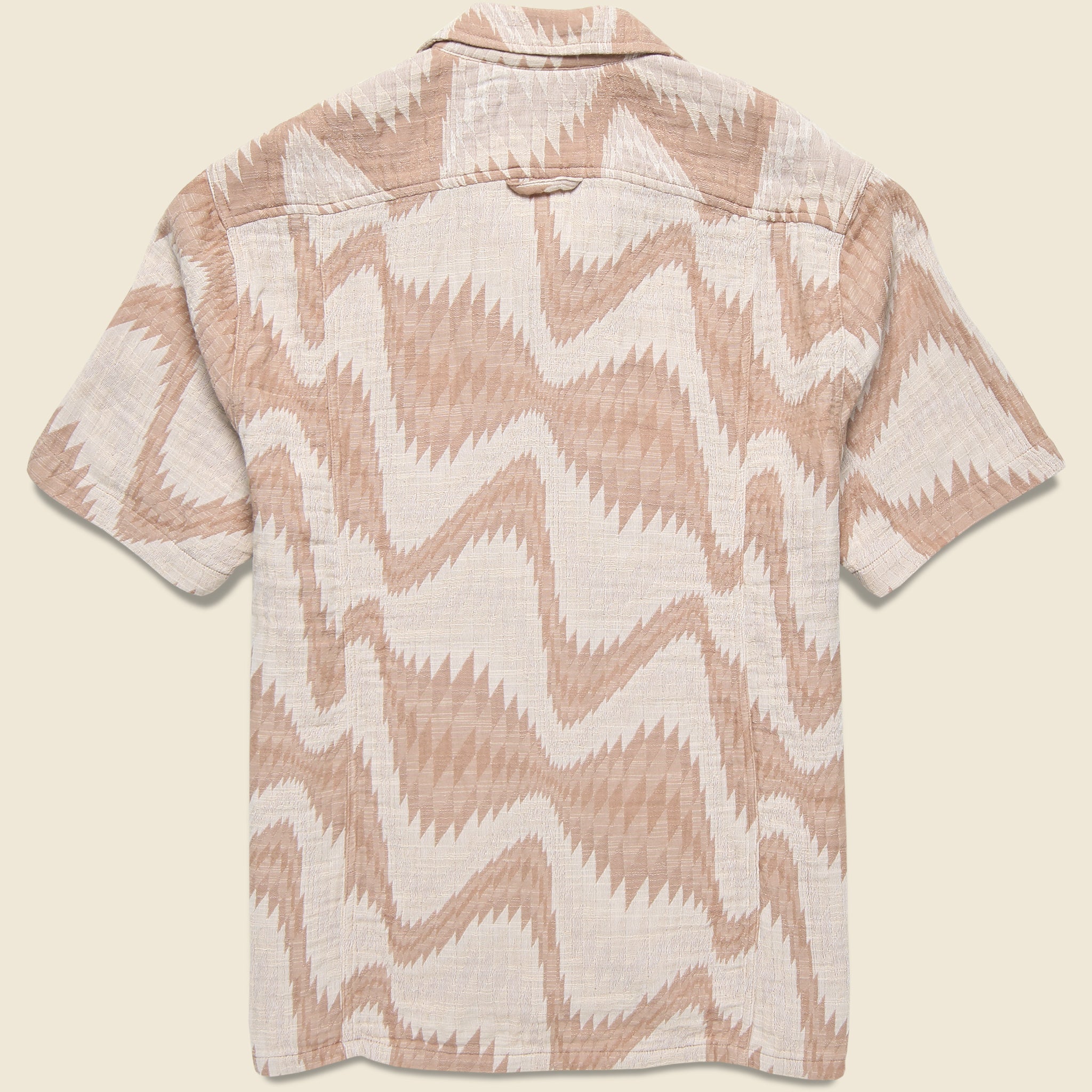 Resonance Camp Shirt - Natural - Corridor - STAG Provisions - Tops - S/S Woven - Other Pattern