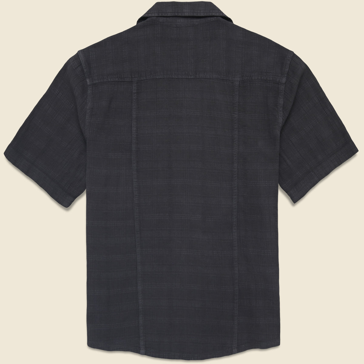 Washed Dobby Shirt - Black