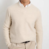 Cashmere Jordan Sweater - Ecru - Alex Mill - STAG Provisions - Tops - Sweater