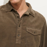 Popover Cord Shirt - Umber - Alex Mill - STAG Provisions - Tops - L/S Woven - Corduroy