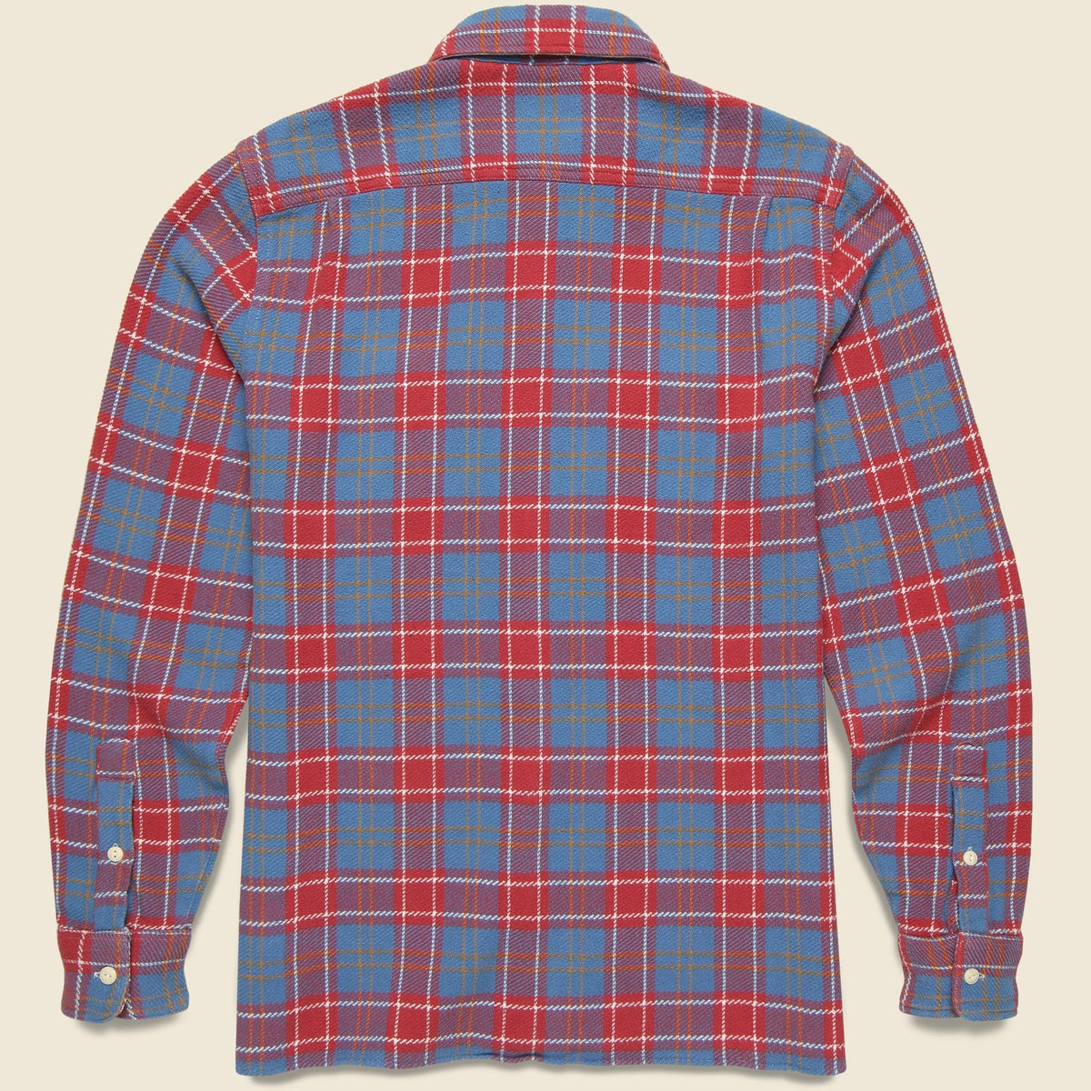 Surf Flannel - Brick River Plaid