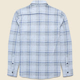Legend Sweater Shirt - Marine Sky Plaid - Faherty - STAG Provisions - Tops - L/S Woven - Plaid