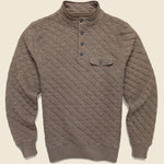 Epic Quilted Fleece Pullover - Mountain Branch - Faherty - STAG Provisions - Tops - Fleece / Sweatshirt