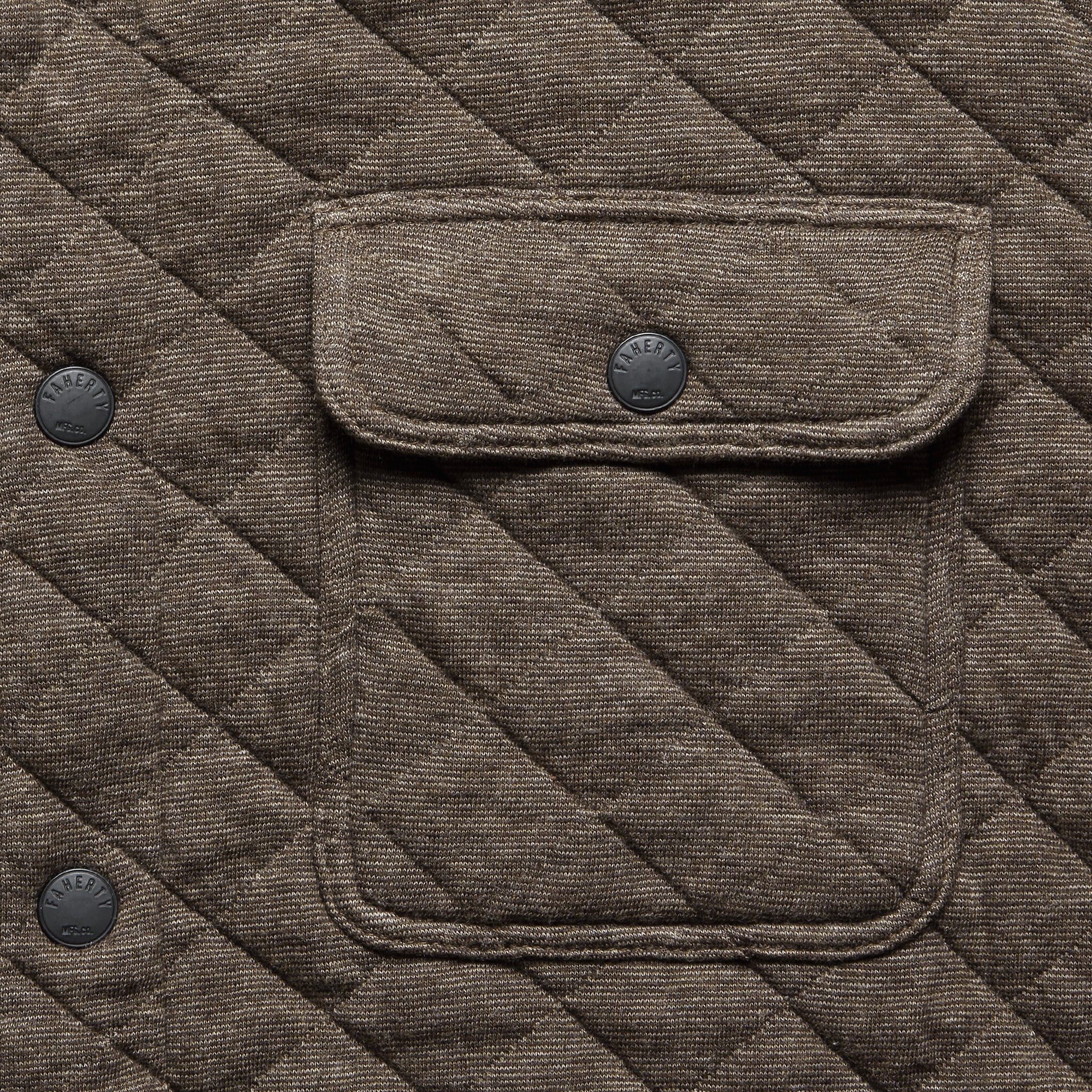 Epic Quilted Fleece CPO - Mountain Branch - Faherty - STAG Provisions - Outerwear - Shirt Jacket