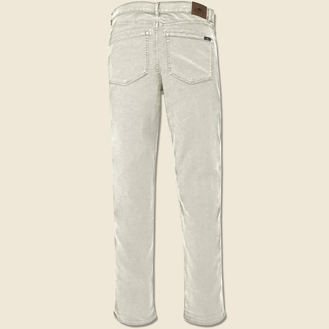 Stretch Terry Pant - Stone - Faherty - STAG Provisions - Pants - Twill