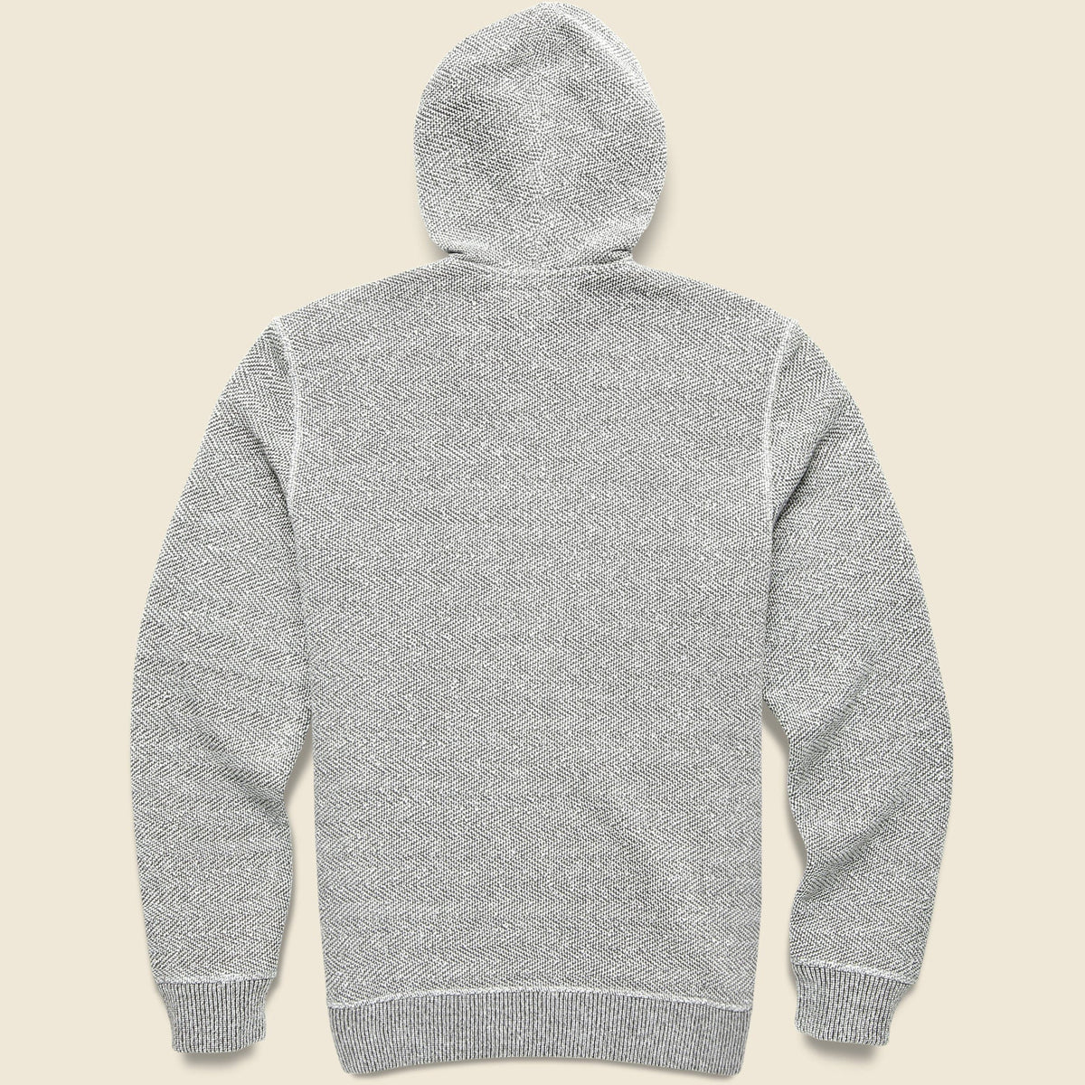 Whitewater Zip Hoodie Grey Shell Loop STAG Provisions