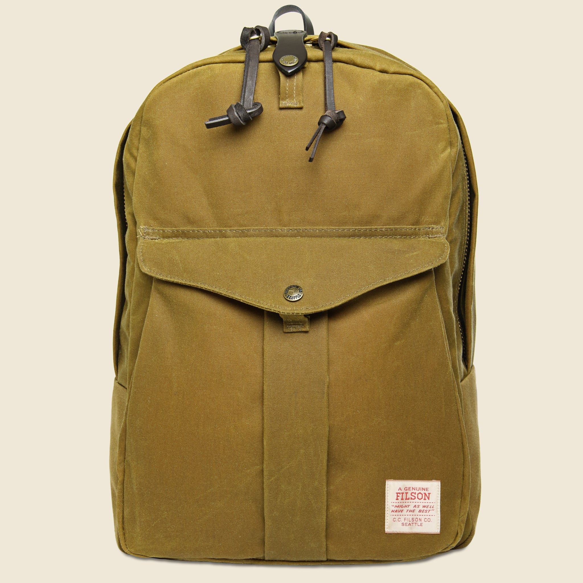 Journeyman Backpack - Tan - Filson - STAG Provisions - Accessories - Bags / Luggage