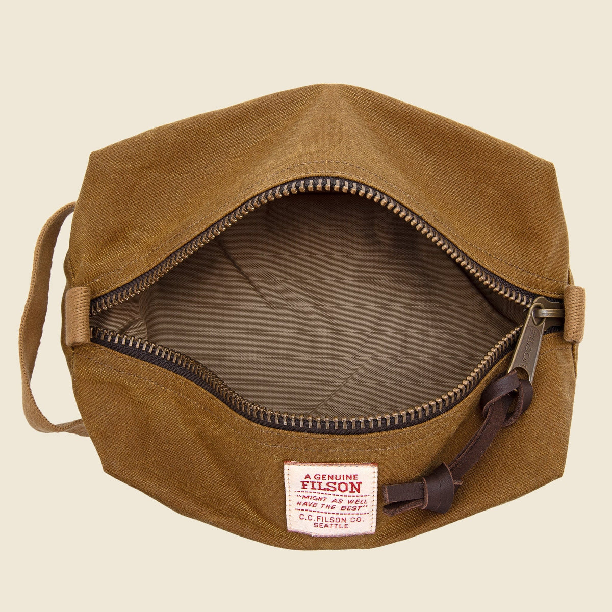 Tin Cloth Travel Kit - Dark Tan