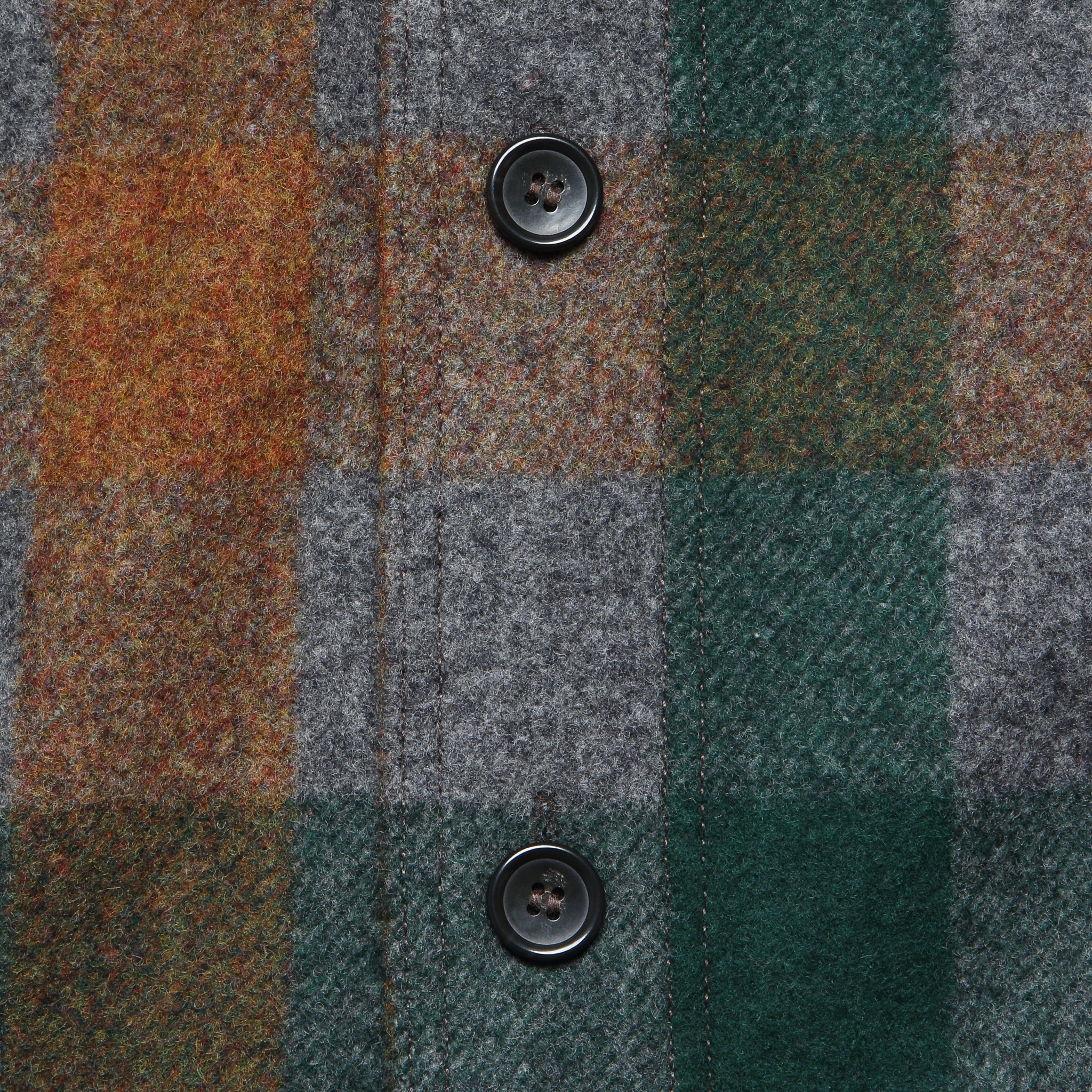 Mackinaw Wool Shirt Jacket - Green