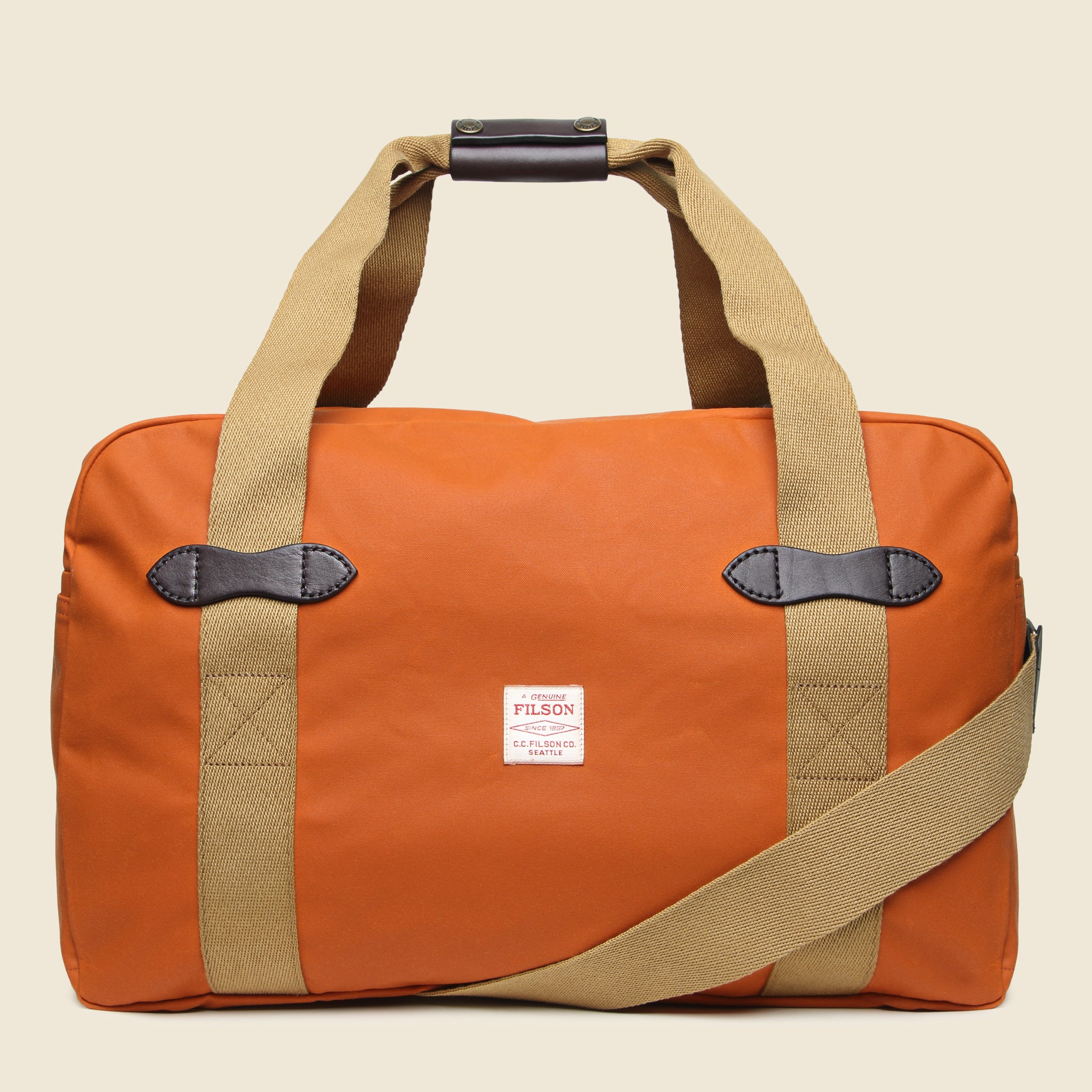 Tin Cloth Medium Duffle Bag - Rust - Filson - STAG Provisions - Accessories - Bags / Luggage