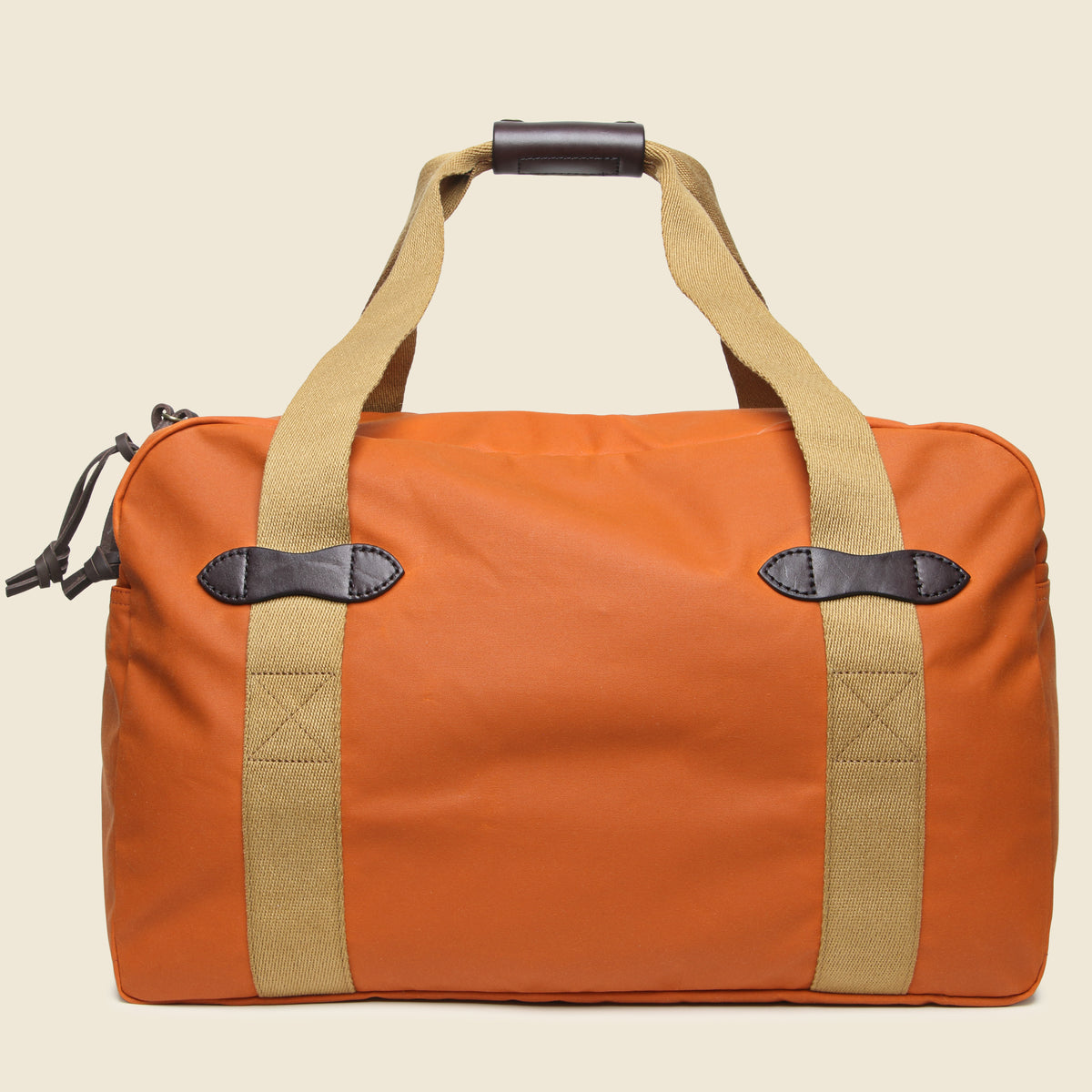 Tin Cloth Medium Duffle Bag - Rust